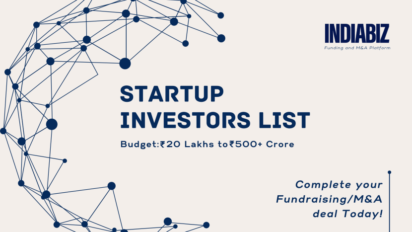 Startup Investors list in India with direct contacts