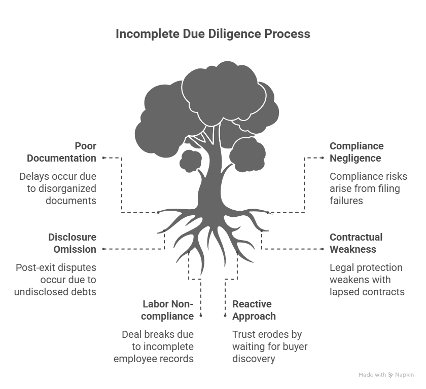 Common mistakes in business due diligence