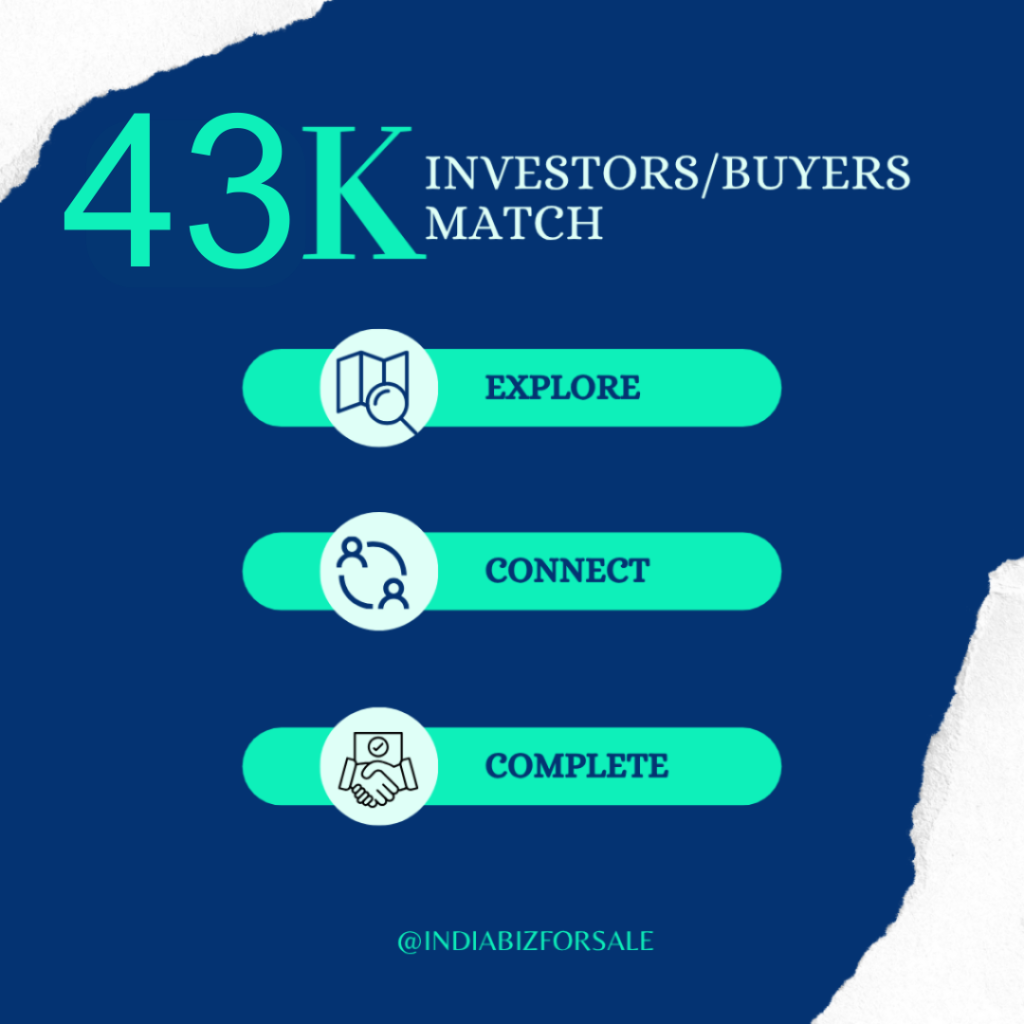 IndiaBizForSale now have 43000+ private business investors and buyers