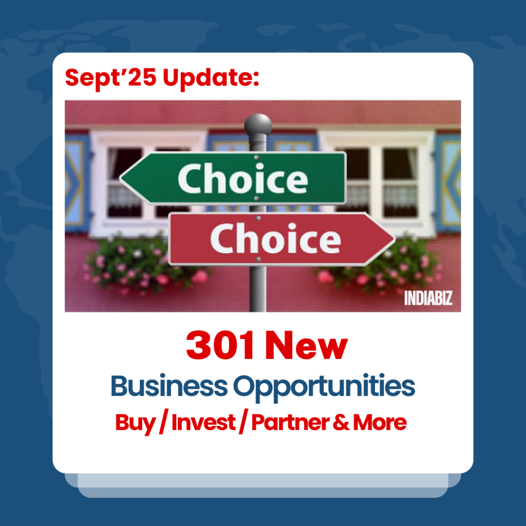 Sept’25 Business Update – 300 New Opportunities To Buy/Invest/Partner