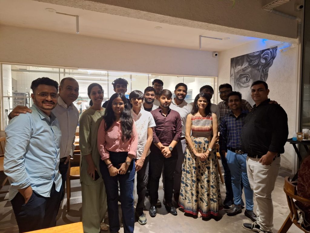 IndiaBizForSale team celebration for closing MRO deal (INR 128 Cr)