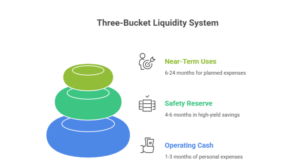 Three Bucket Liquidity System for Business Seller
