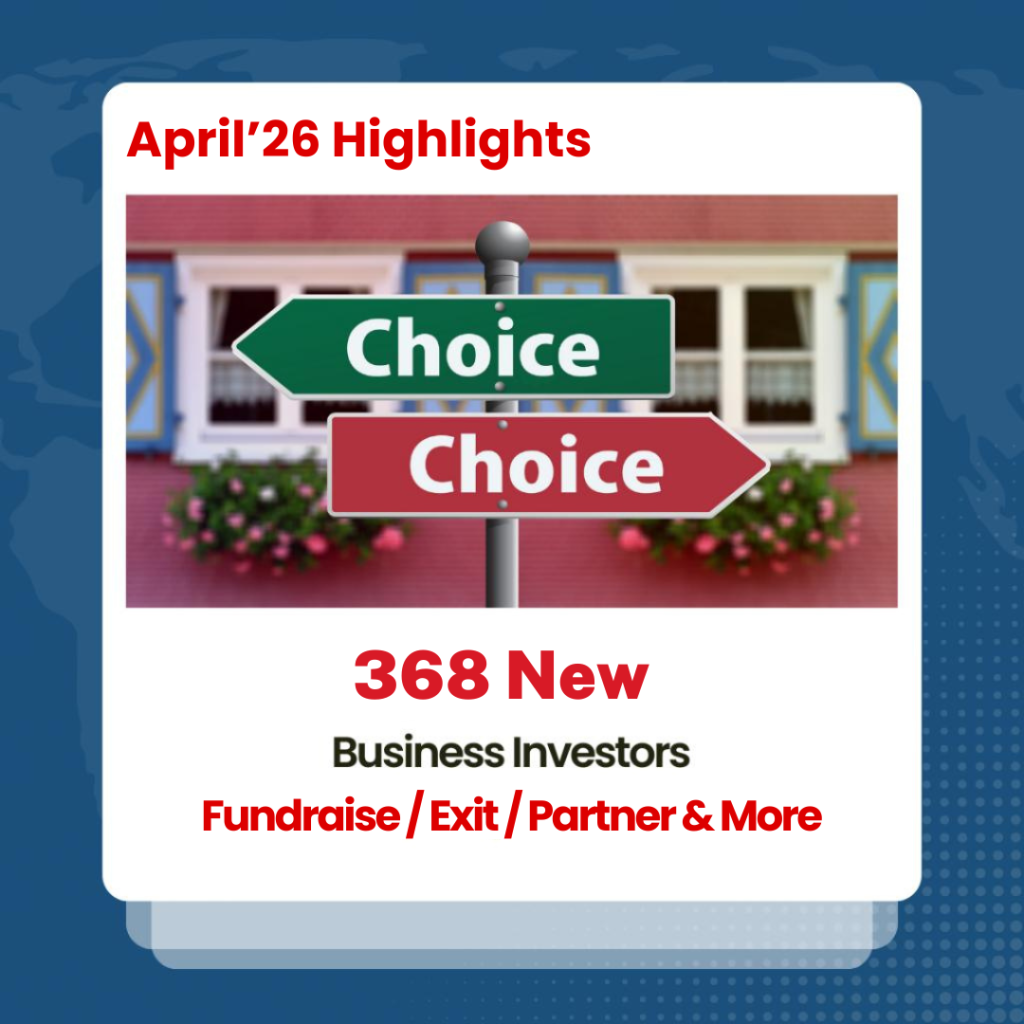 April’26 Highlights 364 new investors & buyers added on IndiaBizForSale