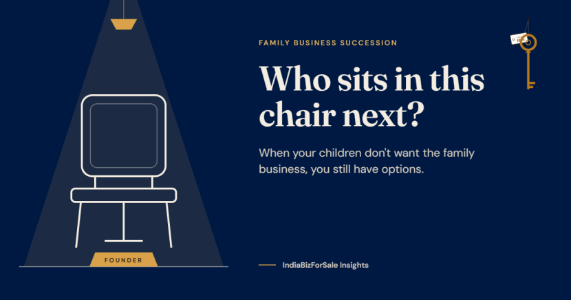 “Dad, I’ll follow my passion, not your business.” What now?