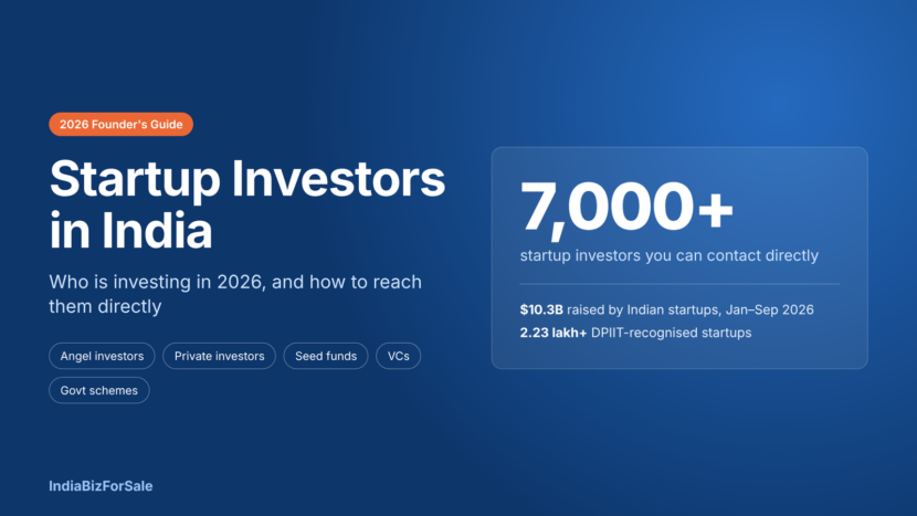 Active Startup Investors in India: Raise Funds or Exit Faster (2026)